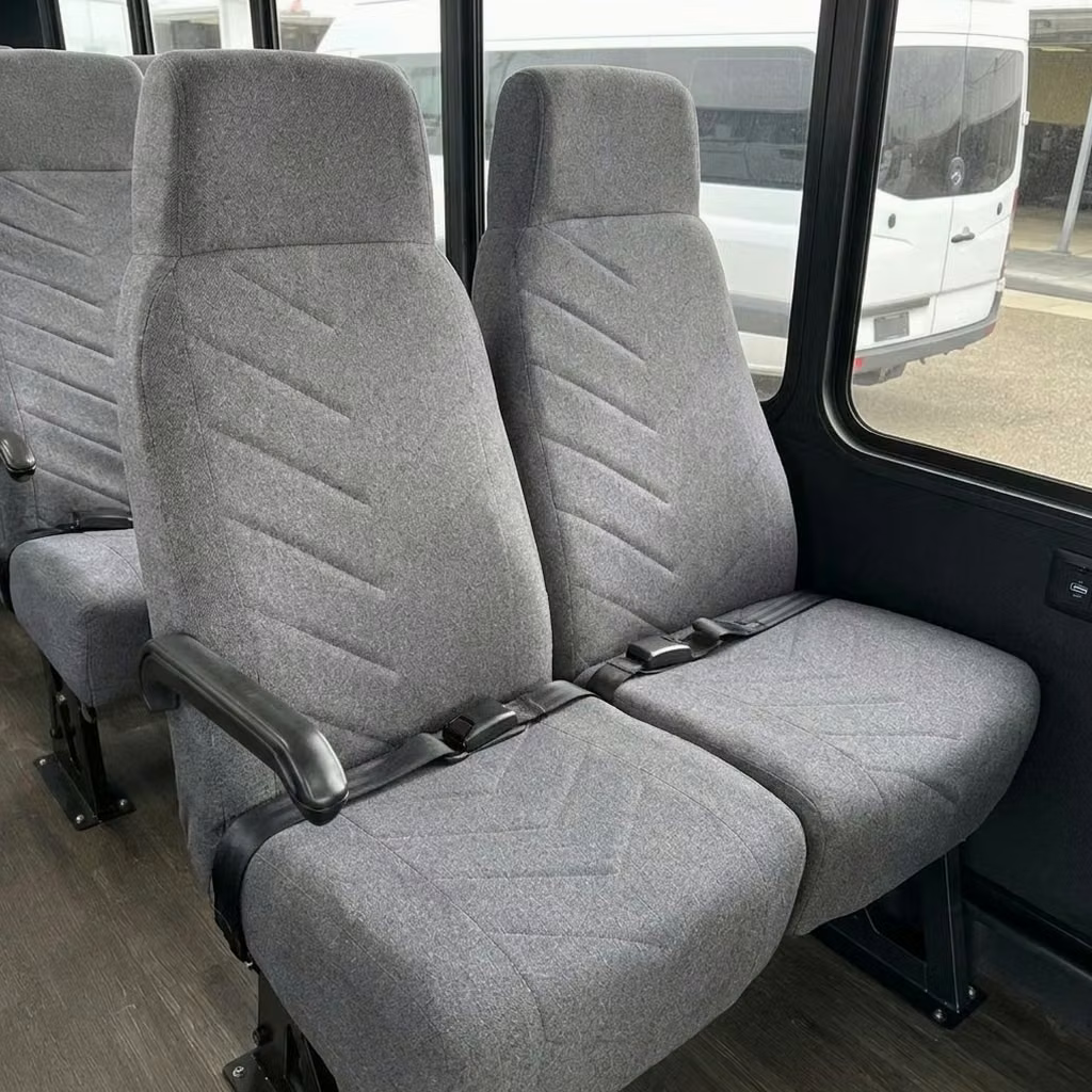 beloit 18 passenger minibus high back seats