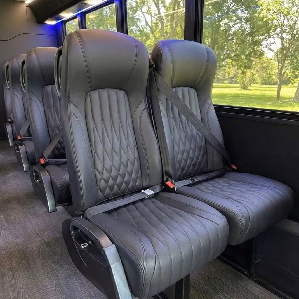 beloit 20 passenger minibus high back seats