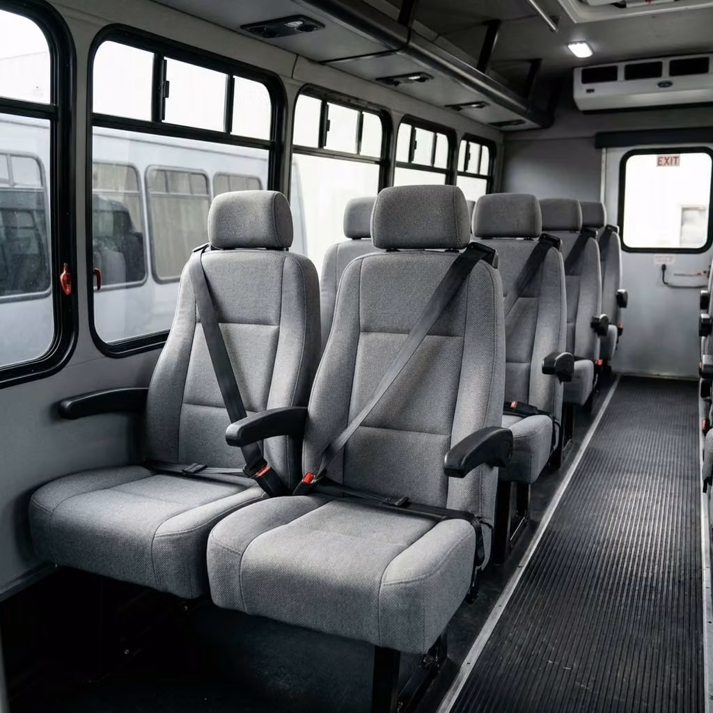 beloit 35 passenger minibus reclining seats