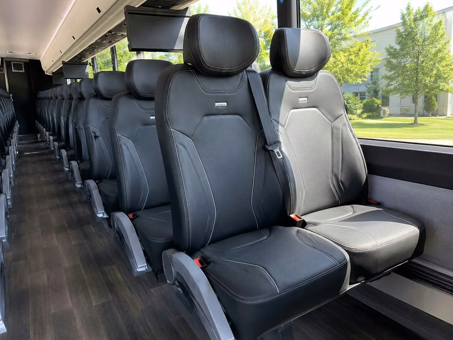beloit charter bus interior 3