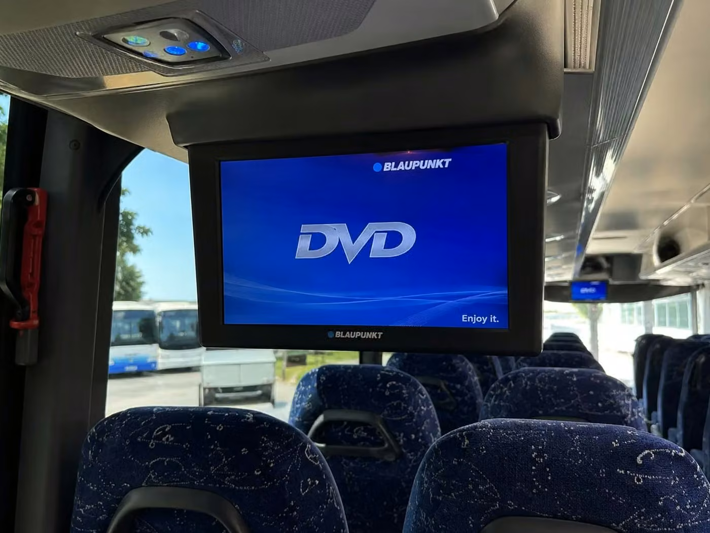 beloit charter bus tv monitors
