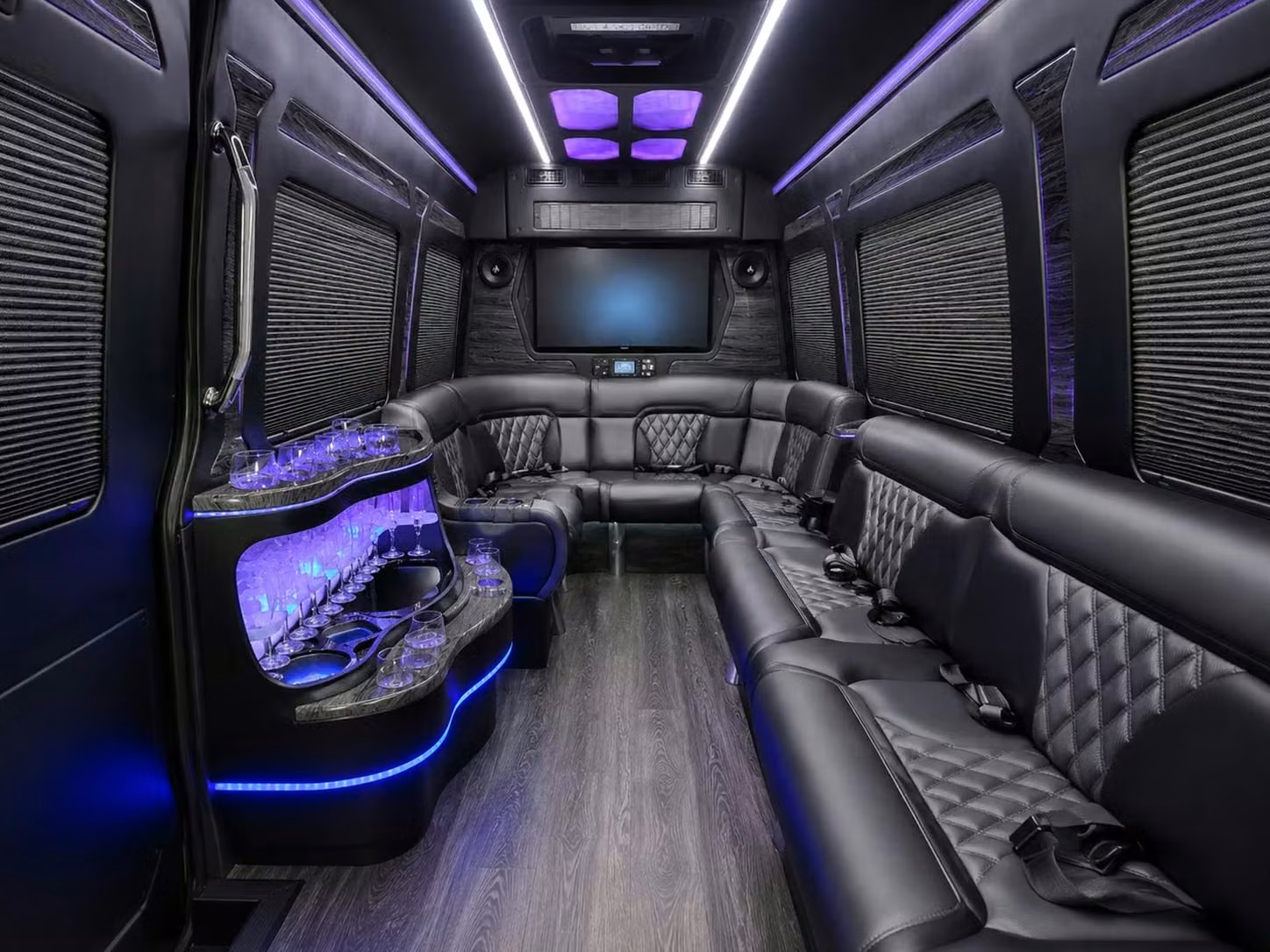 beloit choir tour and worship team charter buses with undercarriage storage