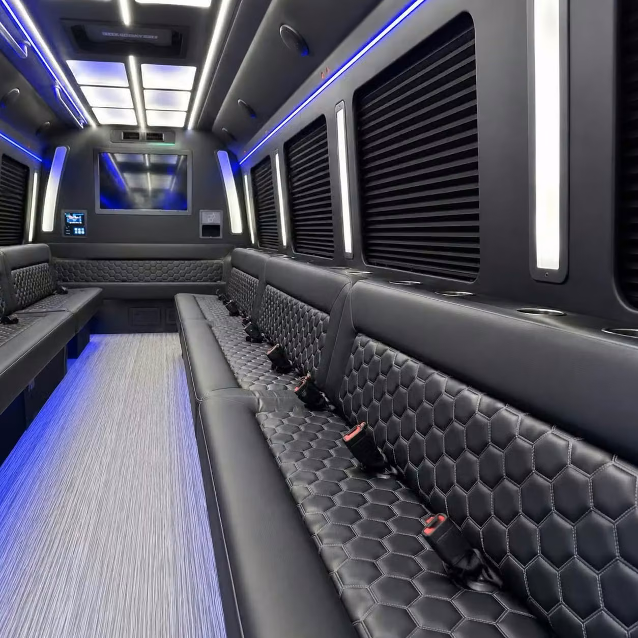 beloit party bus party lighting