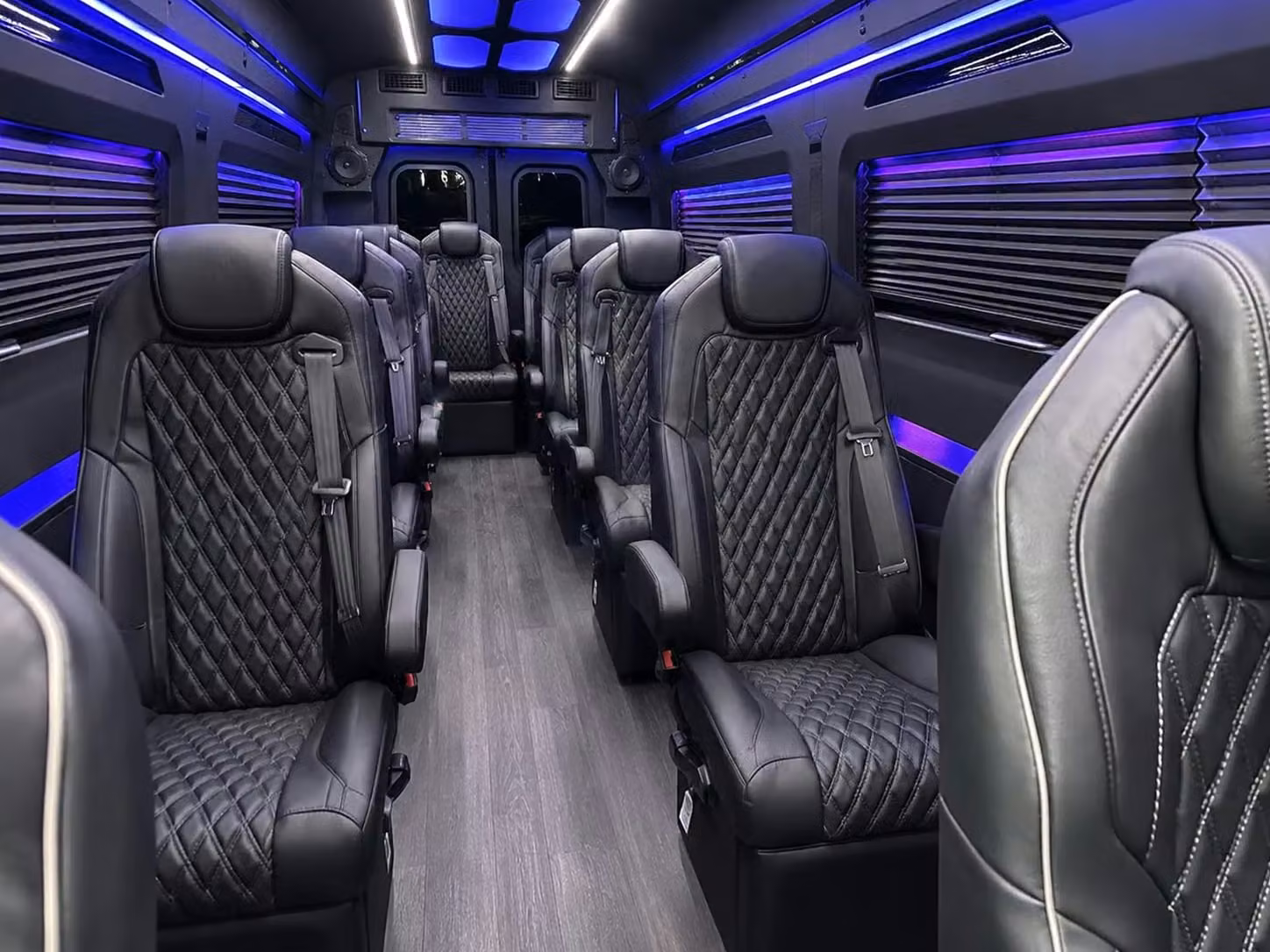 sprinter van with driver interior